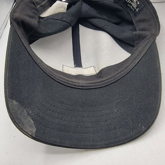 Oneill Collin Adults Unisex Black Hat Mid Profile Adjustable Streetwear - Picture 10 of 10